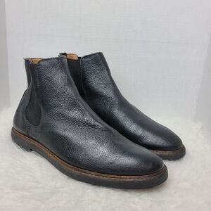 Coach Black Leather FG 2988 Chelsea Boots Size 9D
